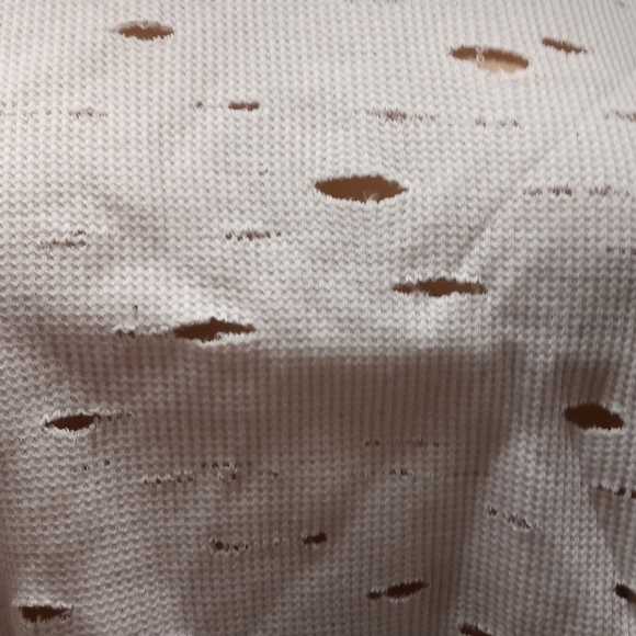 NWT Distress 100% Cotton Woman's Top - XL - Picture 2 of 10